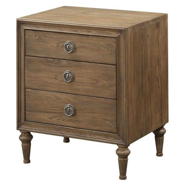 Acme Furniture Inverness 3-Drawer Nightstand 26093 IMAGE 1