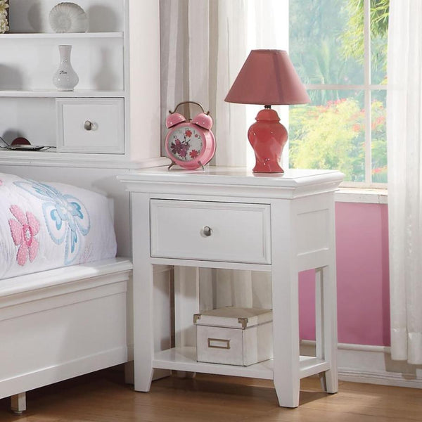 Acme Furniture Lacey 1-Drawer Kids Nightstand 30598 IMAGE 1