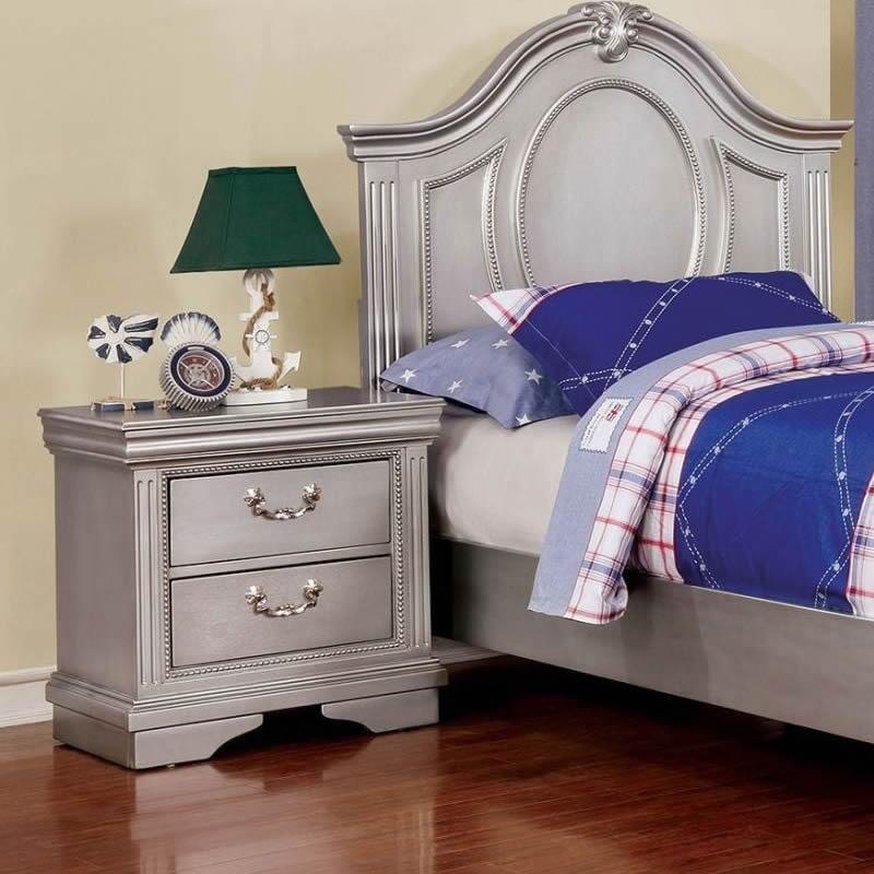 Furniture of America Claudia 2-Drawer Nightstand CM7199N IMAGE 2