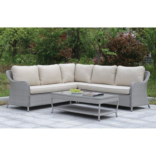 Furniture of America Outdoor Seating Sectionals CM-OS1882-SET IMAGE 1