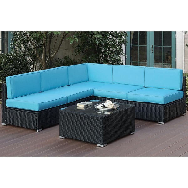 Poundex Outdoor Seating Sectionals 455 IMAGE 1