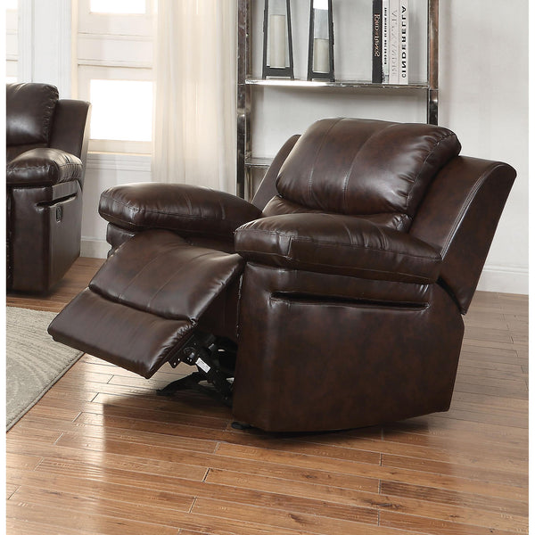 Acme Furniture Xenos Glider Leather-Air Recliner 52142 IMAGE 1