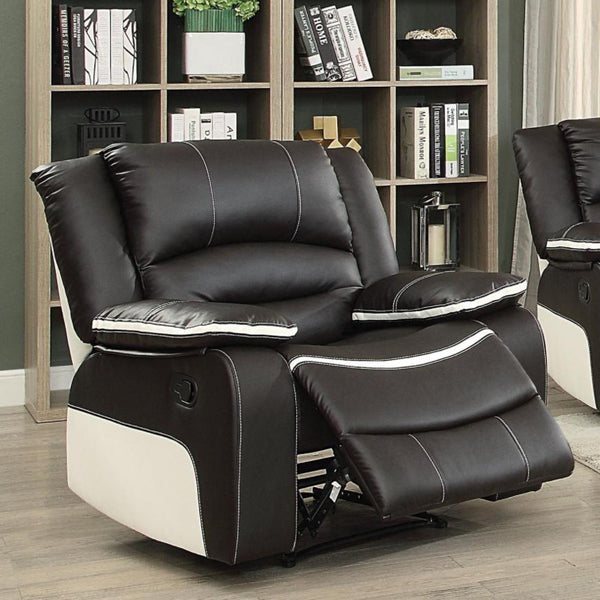 Acme Furniture Broderick Faux Leather Recliner 52167 IMAGE 1