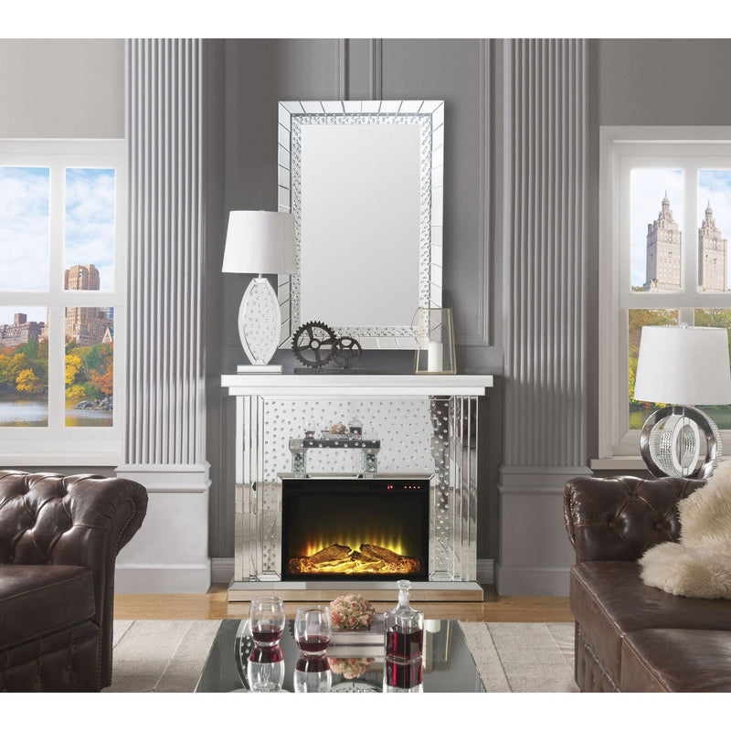 Acme Furniture Nysa Freestanding Electric Fireplace 90204 IMAGE 6