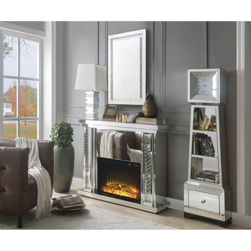 Acme Furniture Nysa Freestanding Electric Fireplace 90254 IMAGE 2