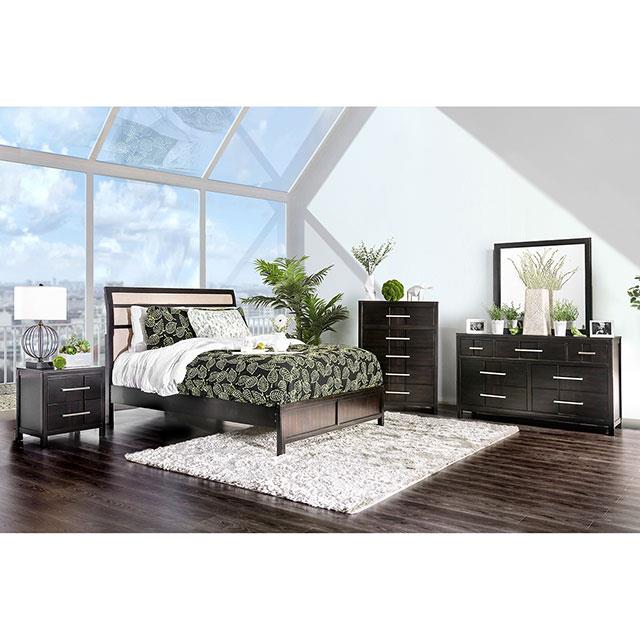 Furniture of America Berenice 2-Drawer Nightstand CM7580EX-N IMAGE 1