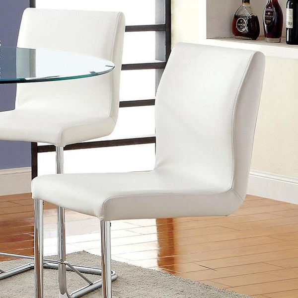 Furniture of America Lodia II Counter Height Chair CM3825WH-PC-2PK IMAGE 1