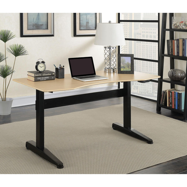 Furniture of America Office Desks Desks CM-DK6092L-BK-TABLE IMAGE 1