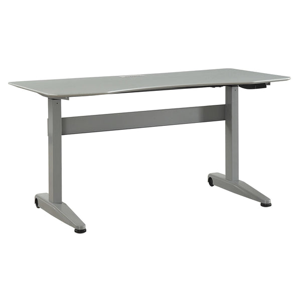 Furniture of America Office Desks Desks CM-DK6092L-GY-TABLE IMAGE 1