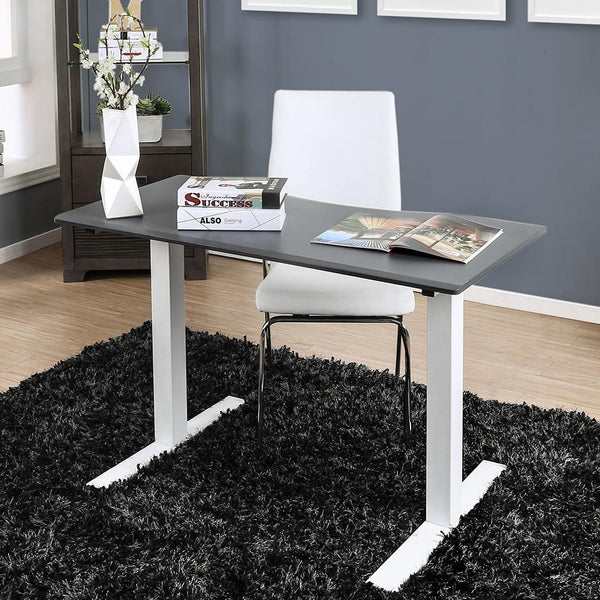 Furniture of America Office Desks Desks CM-DK6454S-GY IMAGE 1