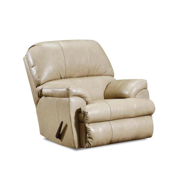Acme Furniture Phygia Manual Leather Match Recliner 55762 IMAGE 1