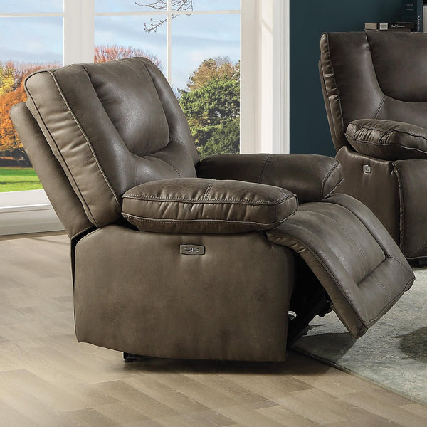 Acme Furniture Harumi Power Leather Air Recliner 54897 IMAGE 1