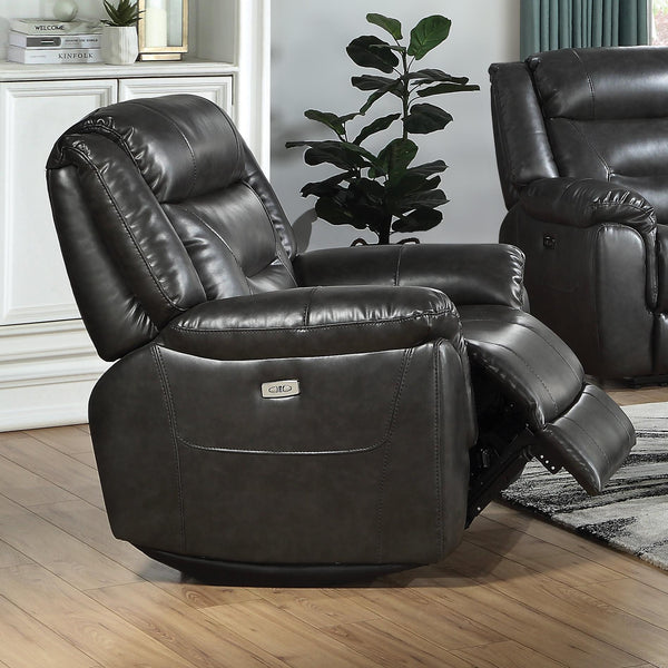 Acme Furniture Imogen Power Leather Air Recliner 54807 IMAGE 1