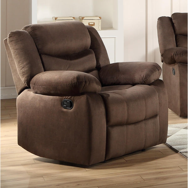 Acme Furniture Angelina Fabric Recliner 55047 IMAGE 1