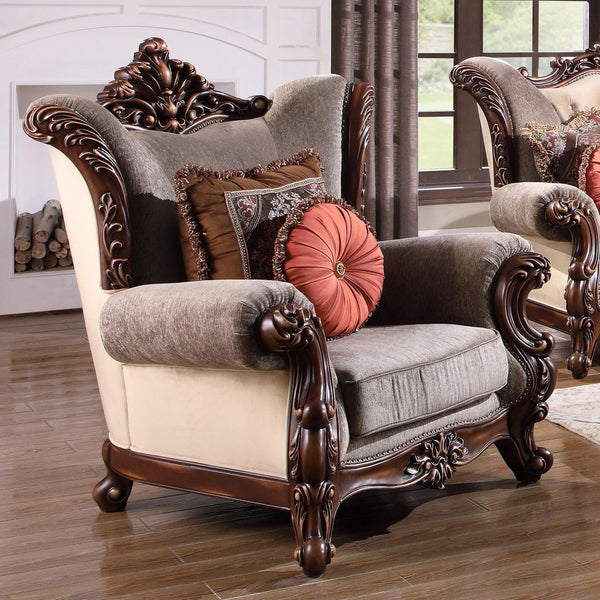 McFerran Home Furnishings Stationary Fabric Chair SF8800-C IMAGE 1