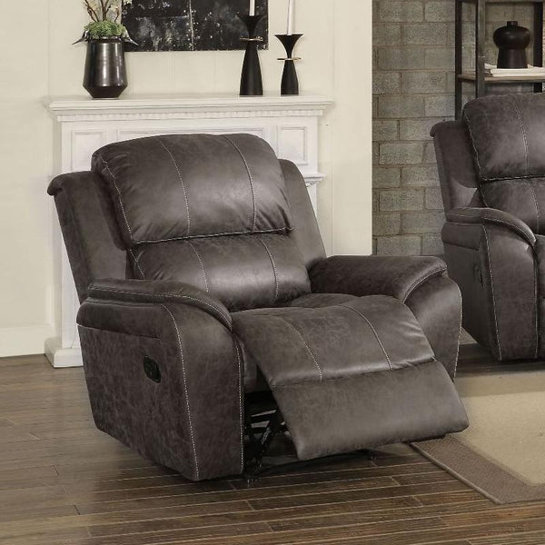 Acme Furniture Barnaby Fabric Recliner 52882 IMAGE 1