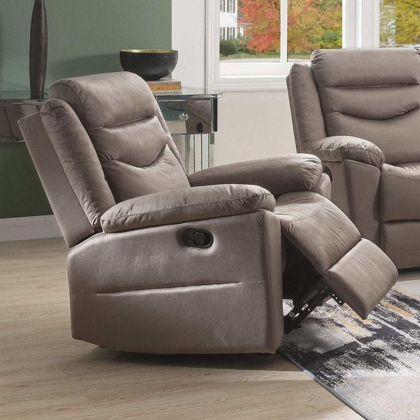 Acme Furniture Fiacre Glider Fabric Recliner 53667 IMAGE 1