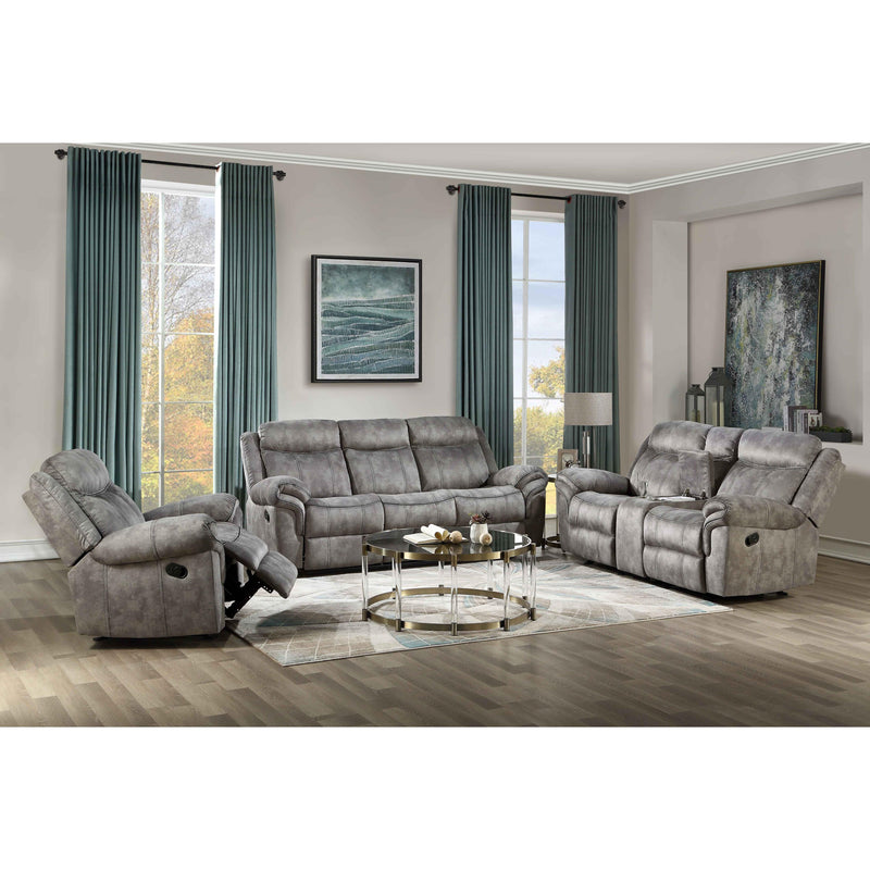 Acme Furniture Zubaida Reclining Fabric Loveseat 55026 IMAGE 4