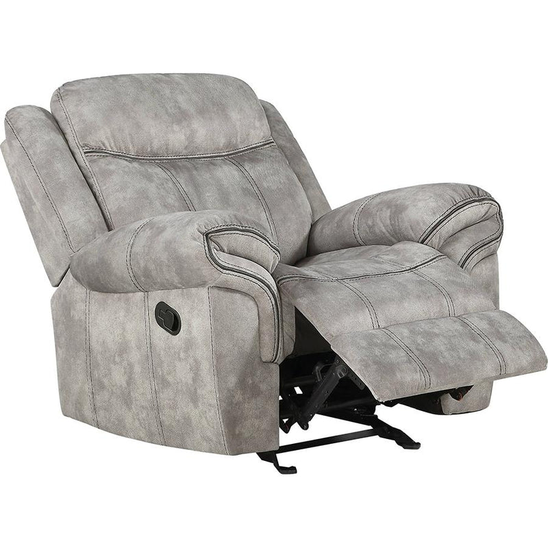 Acme Furniture Zubaida Glider Fabric Recliner 55027 IMAGE 2