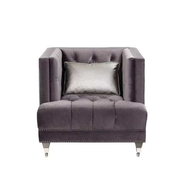 Acme Furniture Hegio Stationary Fabric Chair 55267 IMAGE 1