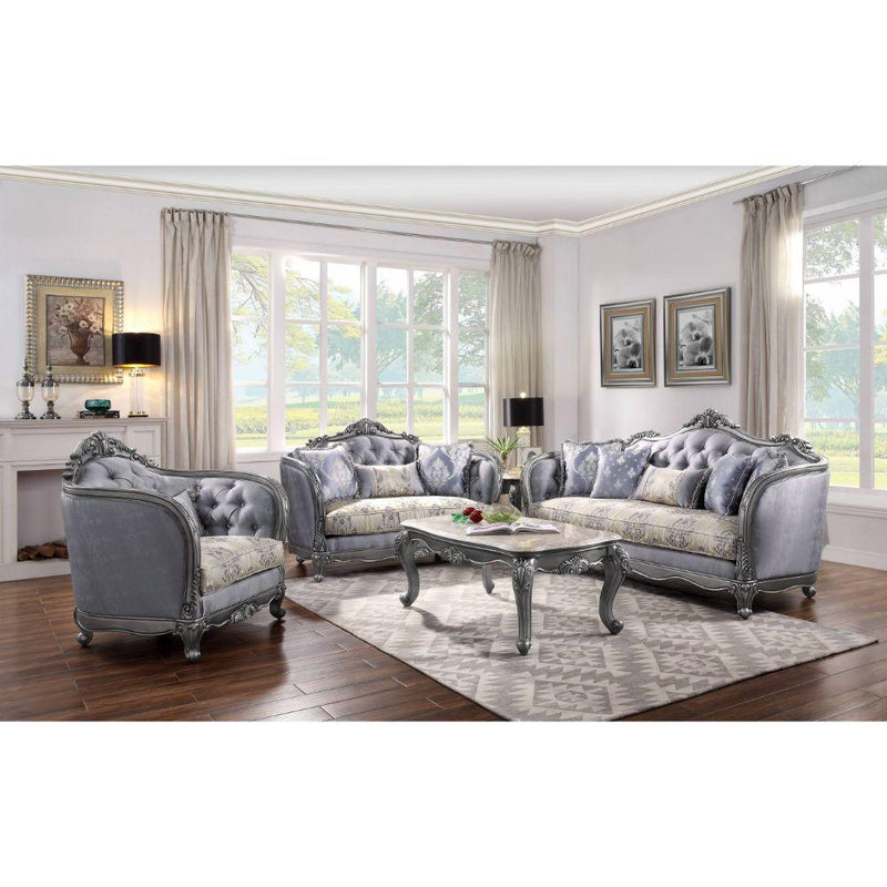 Acme Furniture Ariadne Stationary Fabric Sofa 55345 IMAGE 5