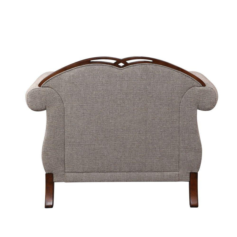 Acme Furniture Miyeon Stationary Fabric Chair 55367 IMAGE 4