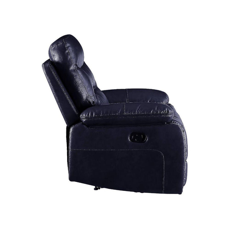 Acme Furniture Aashi Reclining Leather Match Sofa 55370 IMAGE 4