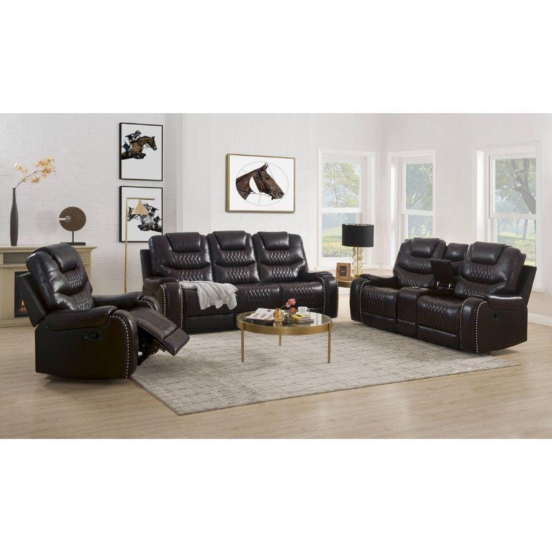 Acme Furniture Braylon Polyurethane Recliner 55417 IMAGE 8