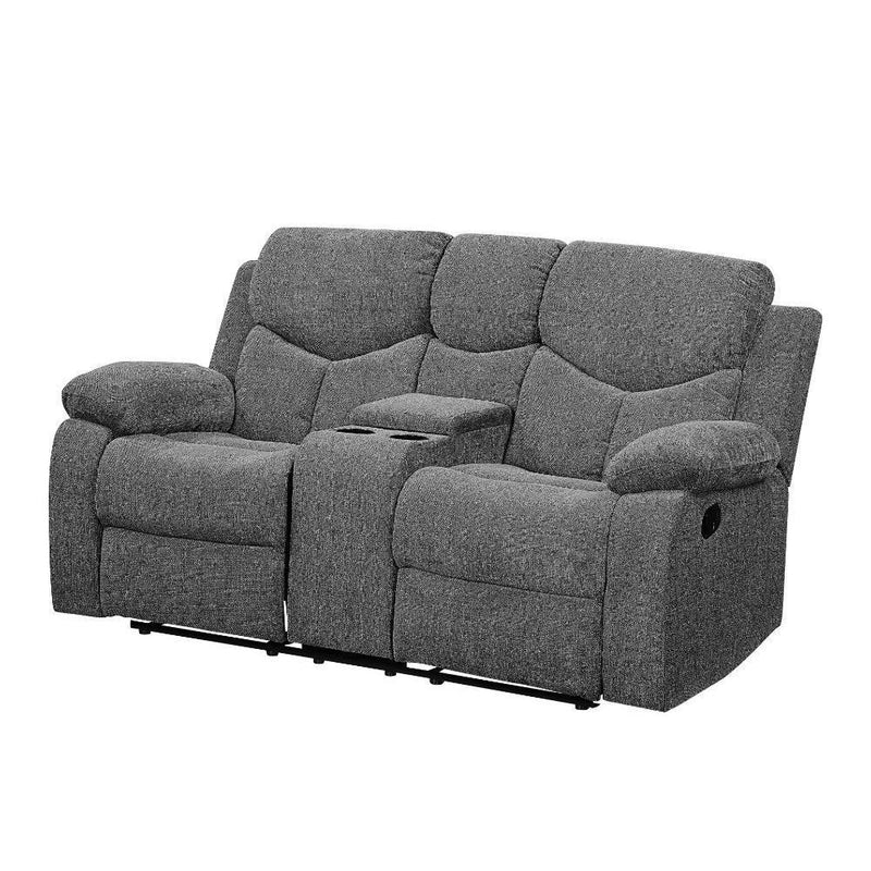 Acme Furniture Kalen Reclining Fabric Loveseat 55441 IMAGE 2