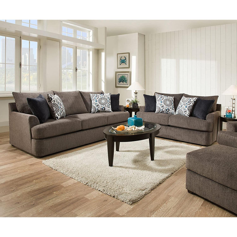 Acme Furniture Firminus Stationary Fabric Sofa 55790 IMAGE 2