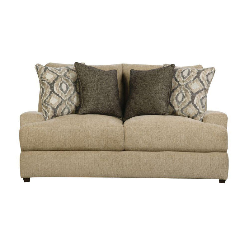 Acme Furniture Vassenia Stationary Fabric Loveseat 55822 IMAGE 1