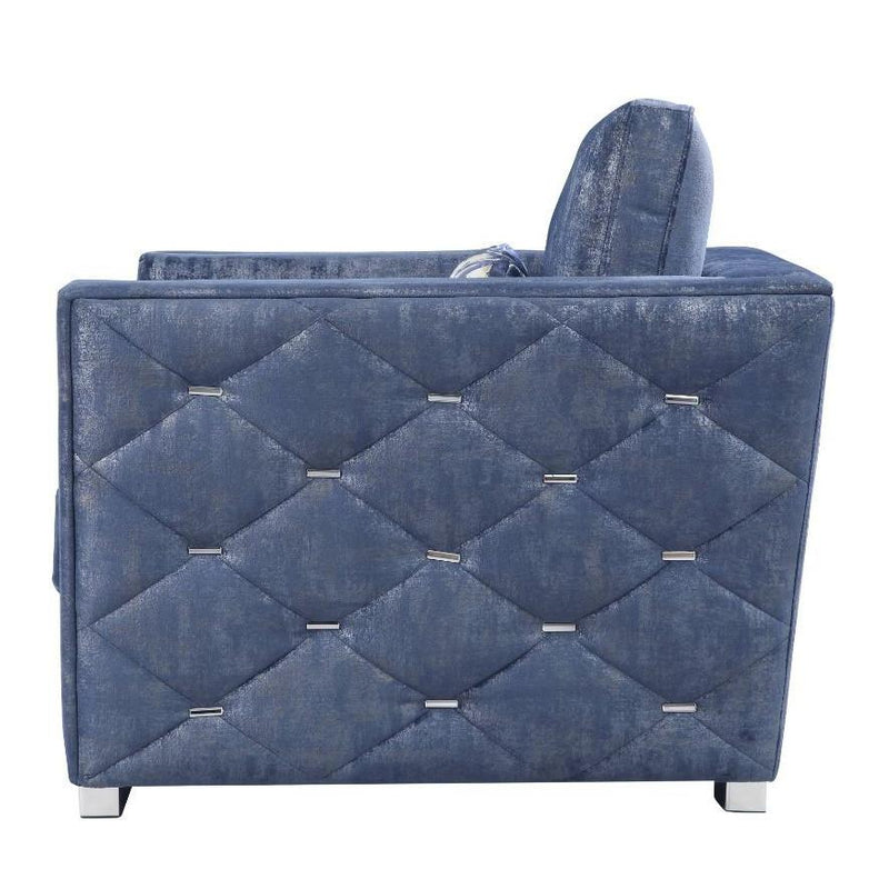 Acme Furniture Emilia Stationary Fabric Loveseat 56026 IMAGE 2