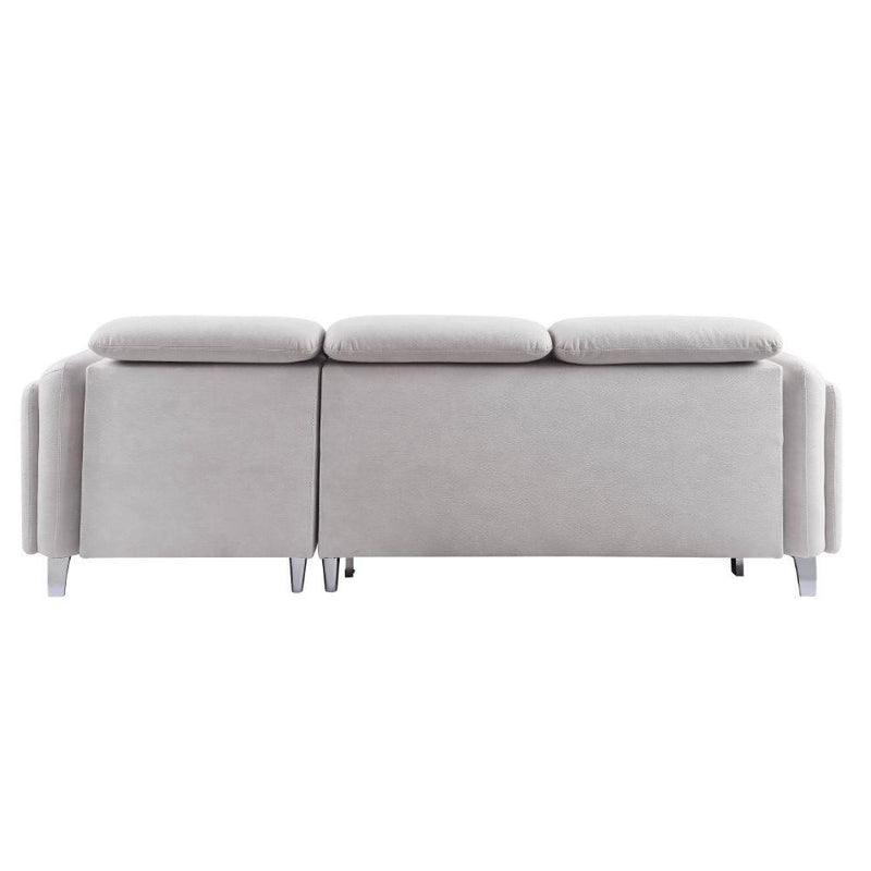 Acme Furniture Reyes Stationary Fabric Sleeper Sectional 56040 IMAGE 5