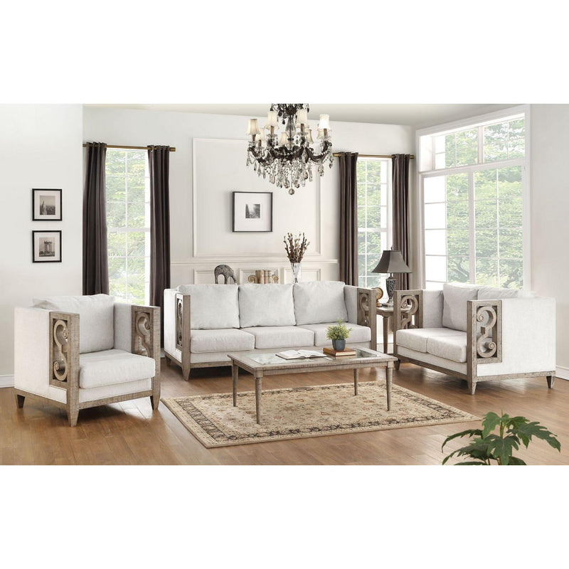 Acme Furniture Artesia Stationary Fabric Sofa 56090 IMAGE 2