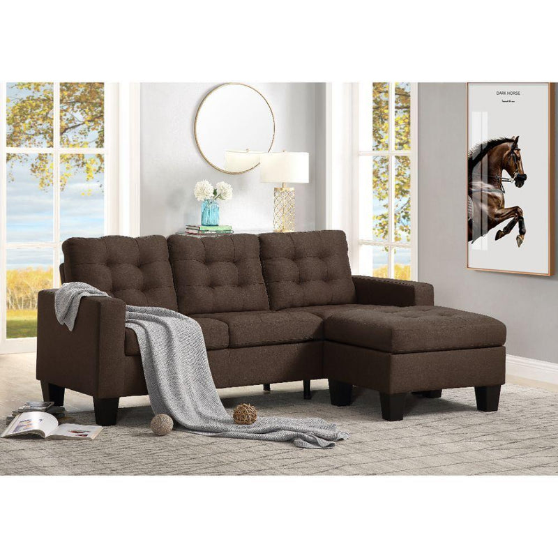Acme Furniture Earsom Fabric 2 pc Sectional 56655 IMAGE 6