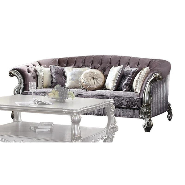 Acme Furniture Versailles Stationary Fabric Sofa 56825 IMAGE 1