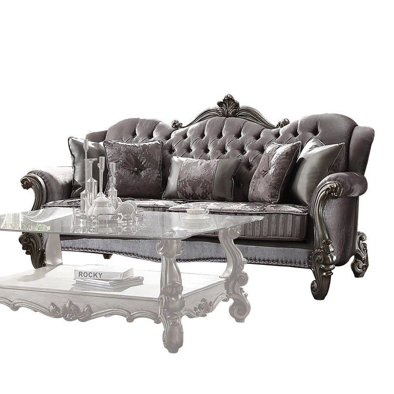 Acme Furniture Versailles Stationary Fabric Sofa 56840 IMAGE 1