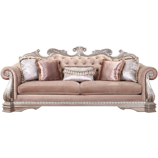 Acme Furniture Versailles Stationary Fabric Sofa 56930 IMAGE 1