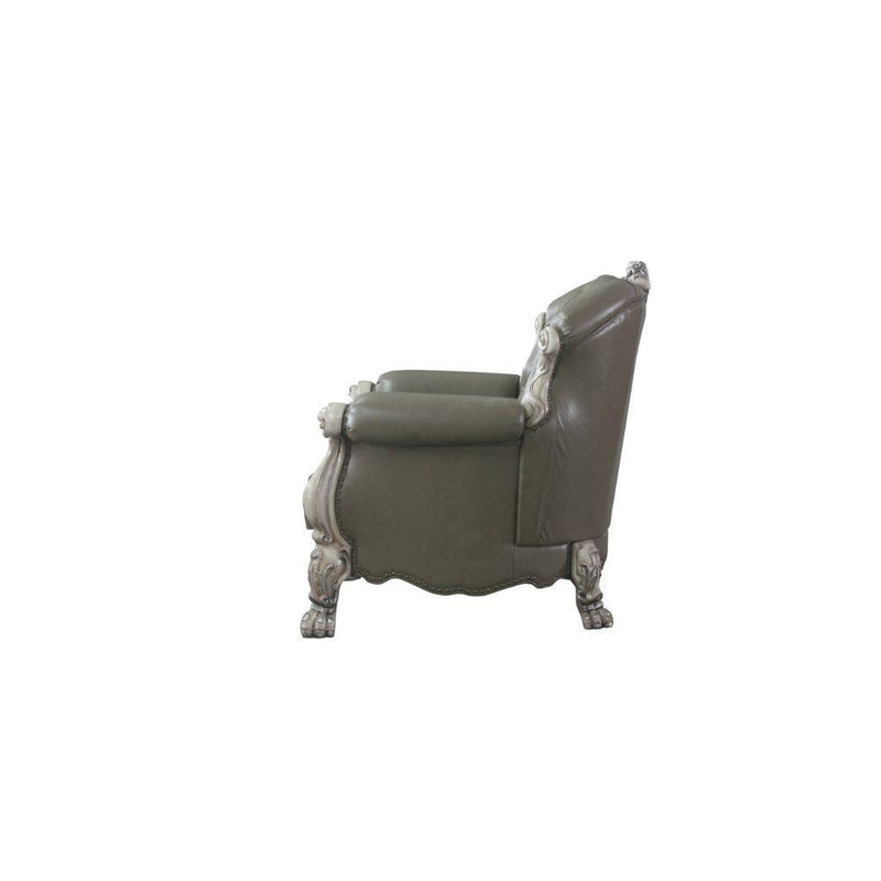 Acme Furniture Dresden Stationary Polyurethane Chair 58177 IMAGE 3