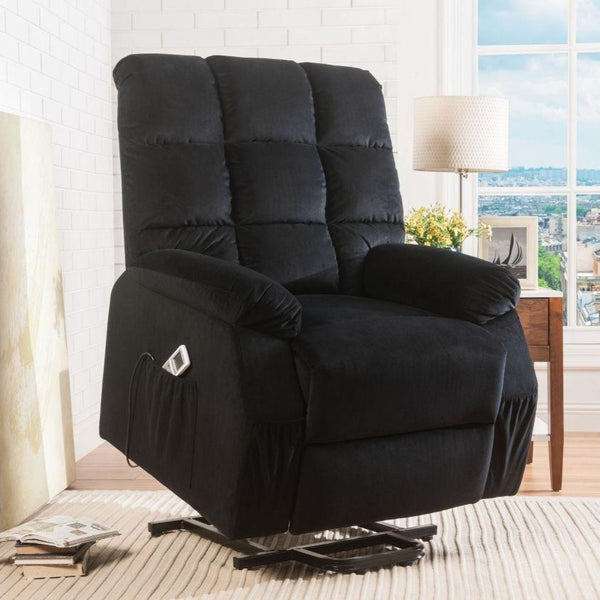 Acme Furniture Ipompea Fabric Lift Chair with Massage 59262 IMAGE 1