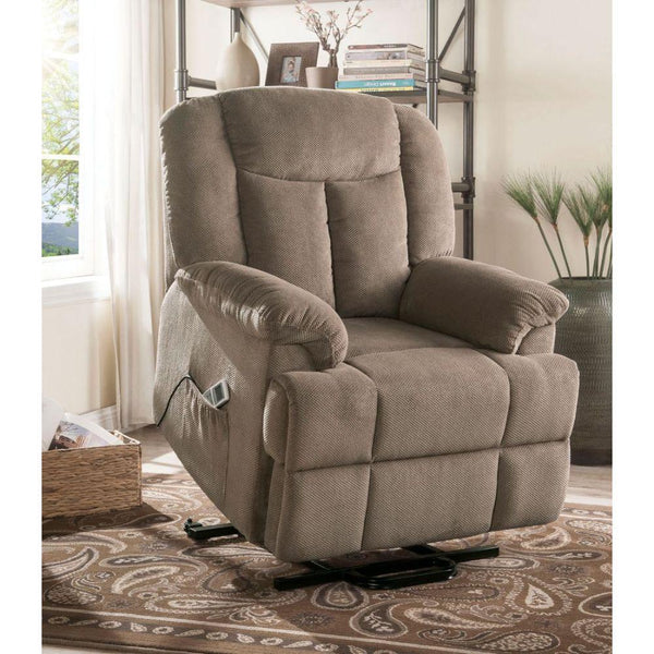 Acme Furniture Ixia Fabric Lift Chair with Massage 59275 IMAGE 1