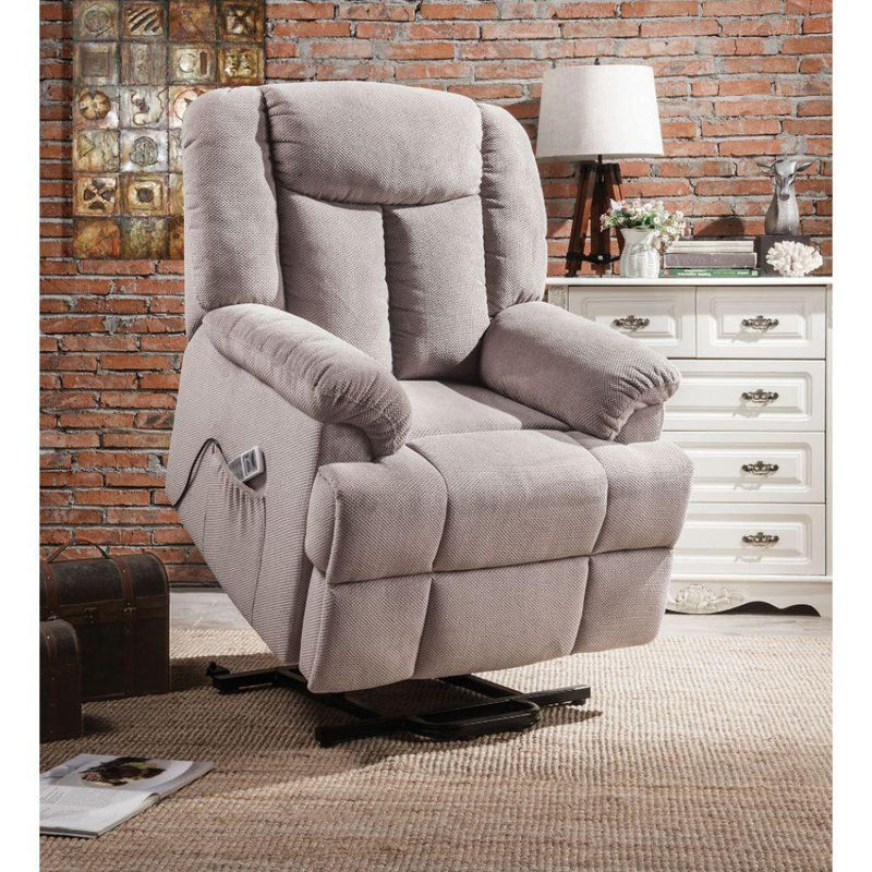 Acme Furniture Ixia Fabric Lift Chair with Massage 59276 IMAGE 2
