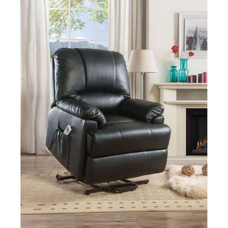 Acme Furniture Ixora Polyurethane Lift Chair with Massage 59285 IMAGE 2