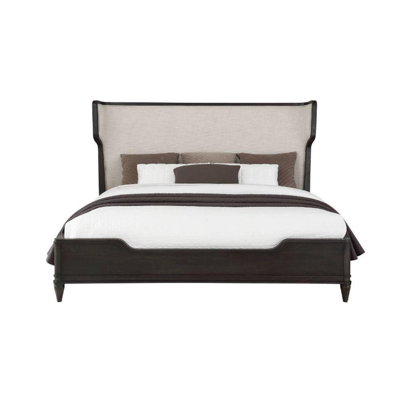 Acme Furniture Lorenzo California King Upholstered Panel Bed 28084CK IMAGE 1