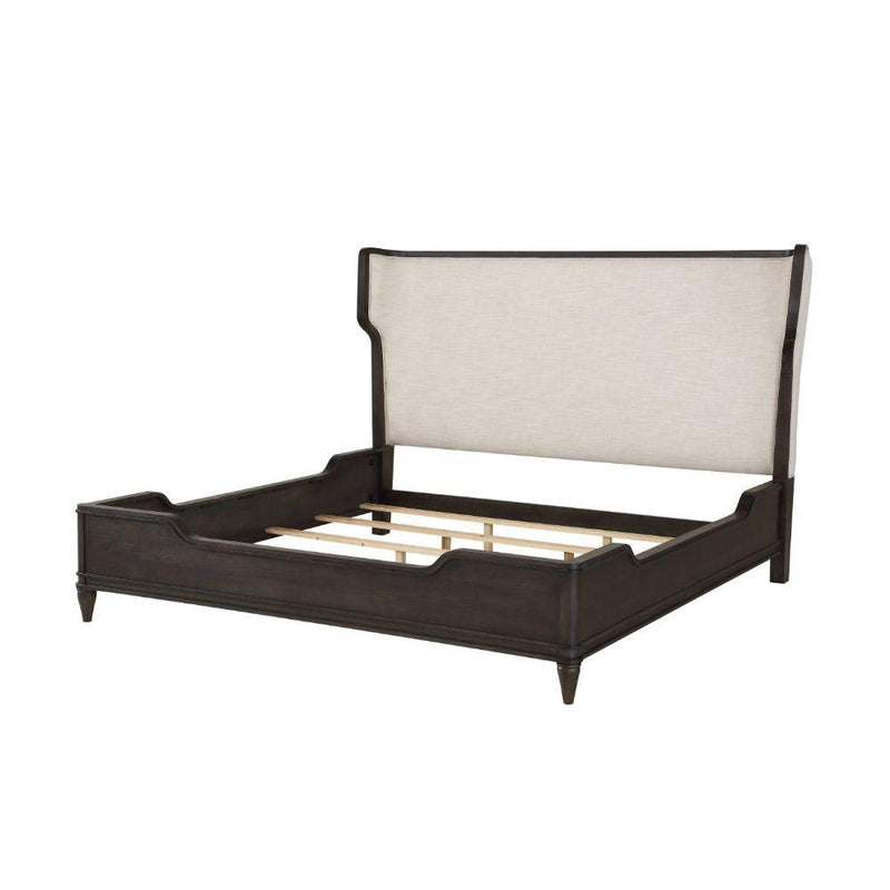 Acme Furniture Lorenzo Queen Upholstered Panel Bed 28090Q IMAGE 3