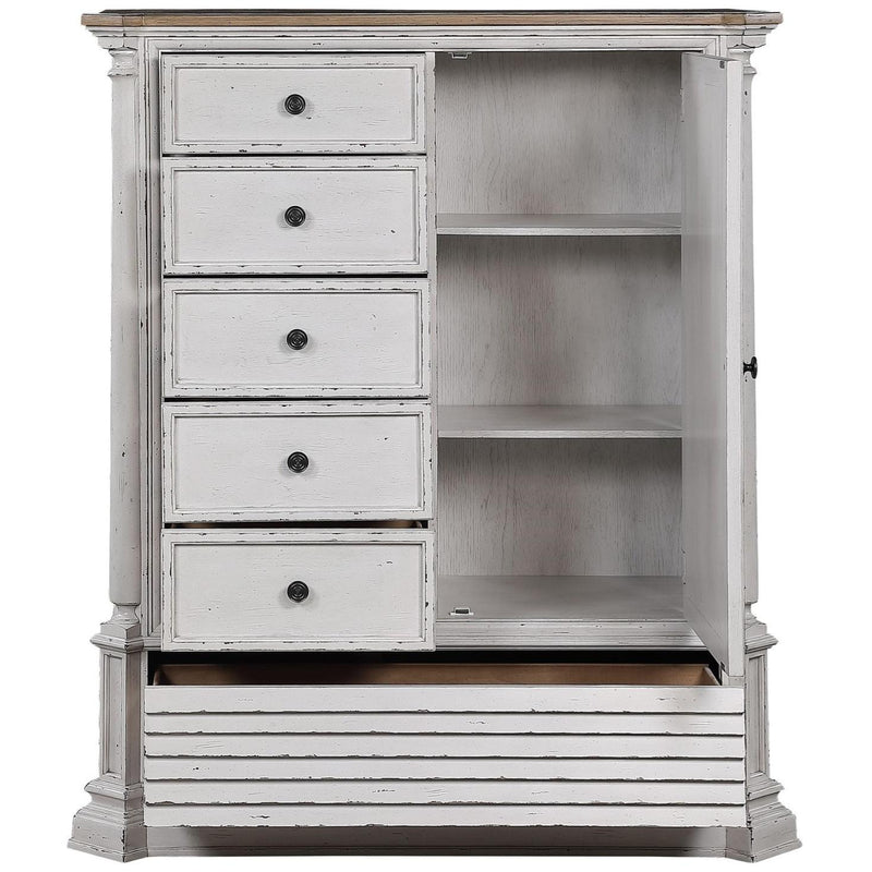 Acme Furniture York Shire 5-Drawer Armoire 28278 IMAGE 3