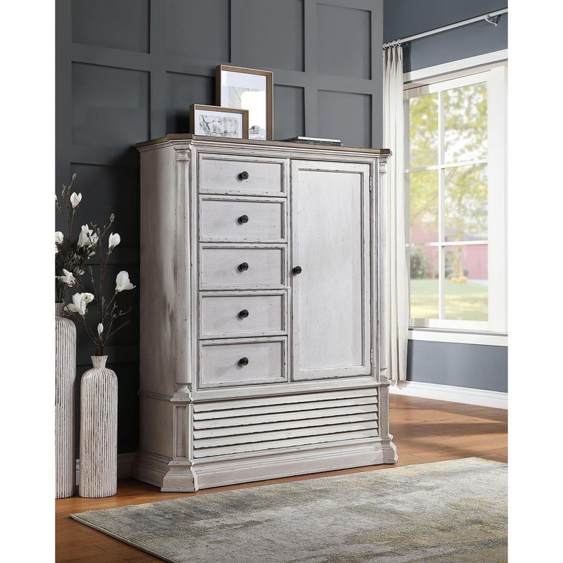 Acme Furniture York Shire 5-Drawer Armoire 28278 IMAGE 4