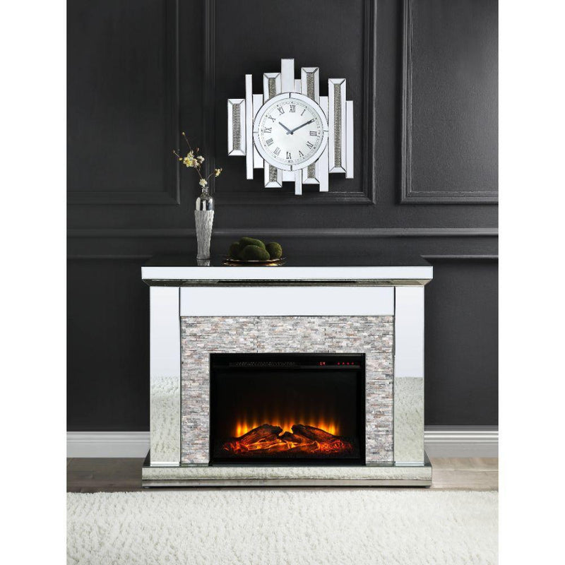 Acme Furniture Laksha Freestanding Electric Fireplace 90522 IMAGE 4