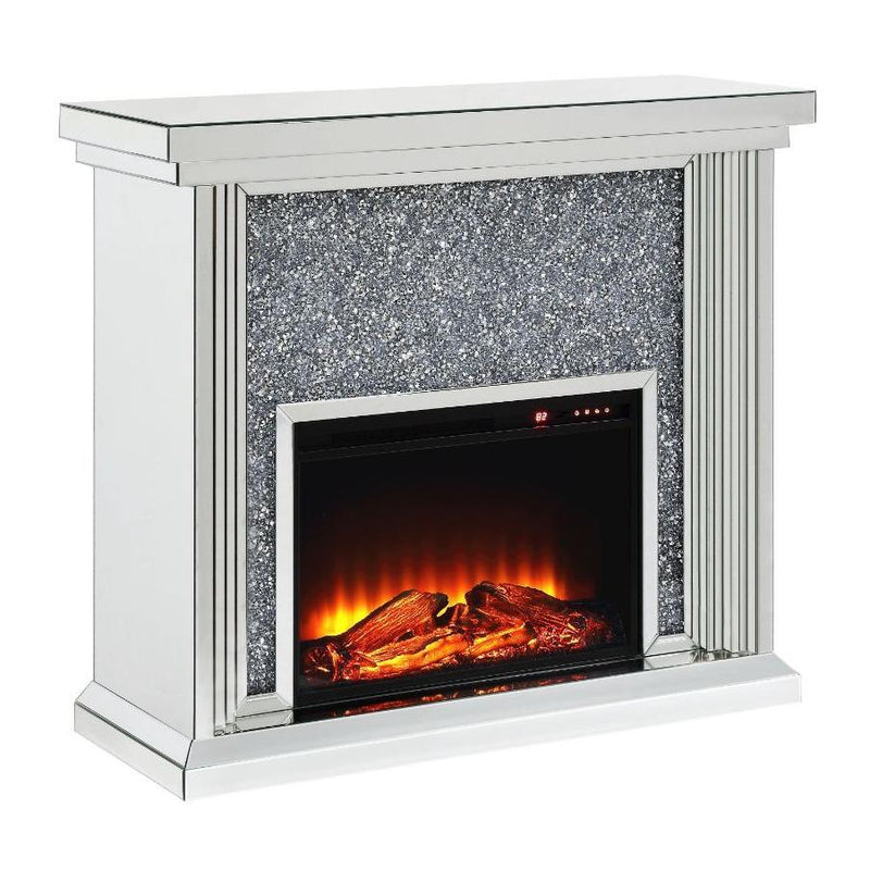 Acme Furniture Noralie Freestanding Electric Fireplace 90455 IMAGE 2