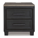 Signature Design by Ashley Foyland 2-Drawer Nightstand B989-92 IMAGE 3